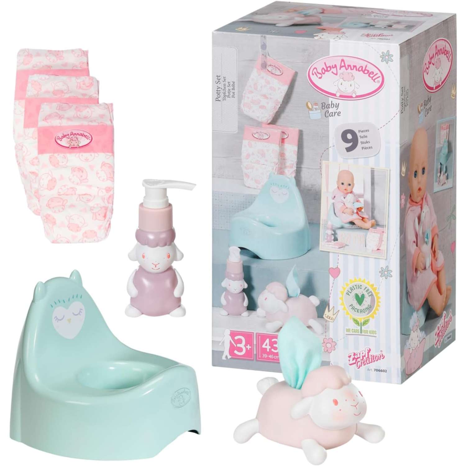 Аксессуар для кукол Baby Anabelle горшок 706602-116722 - фото 1