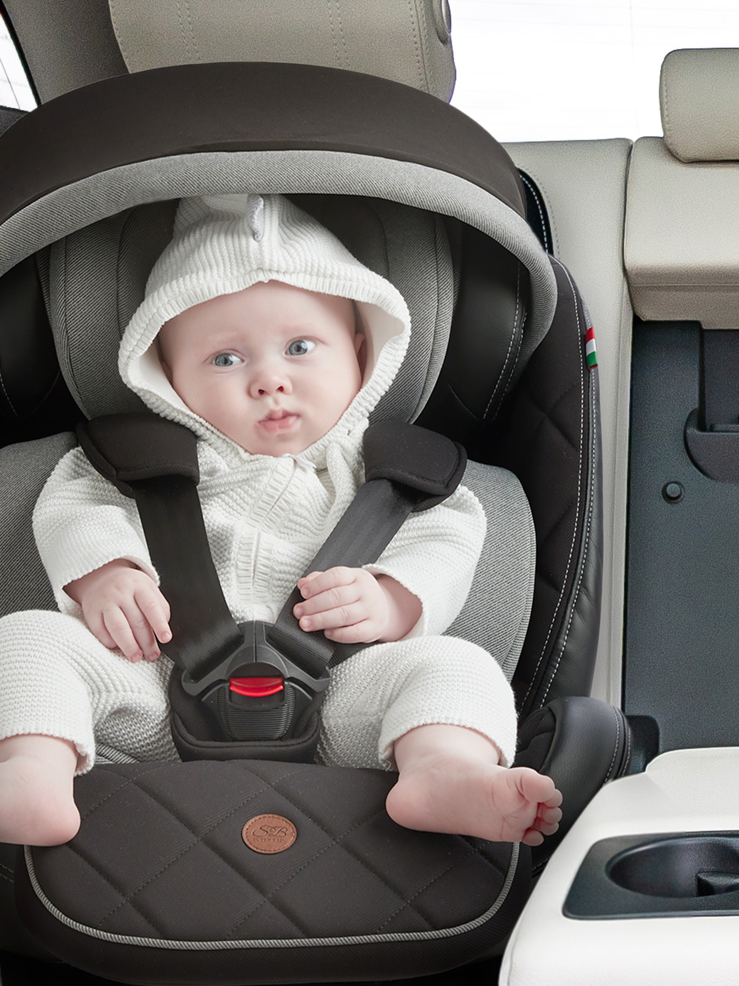 Автокресло Sweet Baby Suburban Isofix 0+/1/2/3 (0-36 кг) черный - фото 13