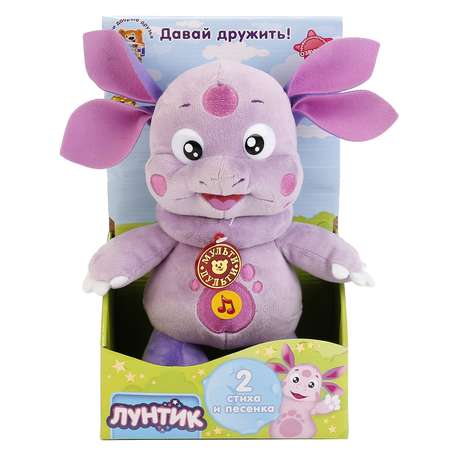 Игрушка мягкая Мульти Пульти Лунтик
