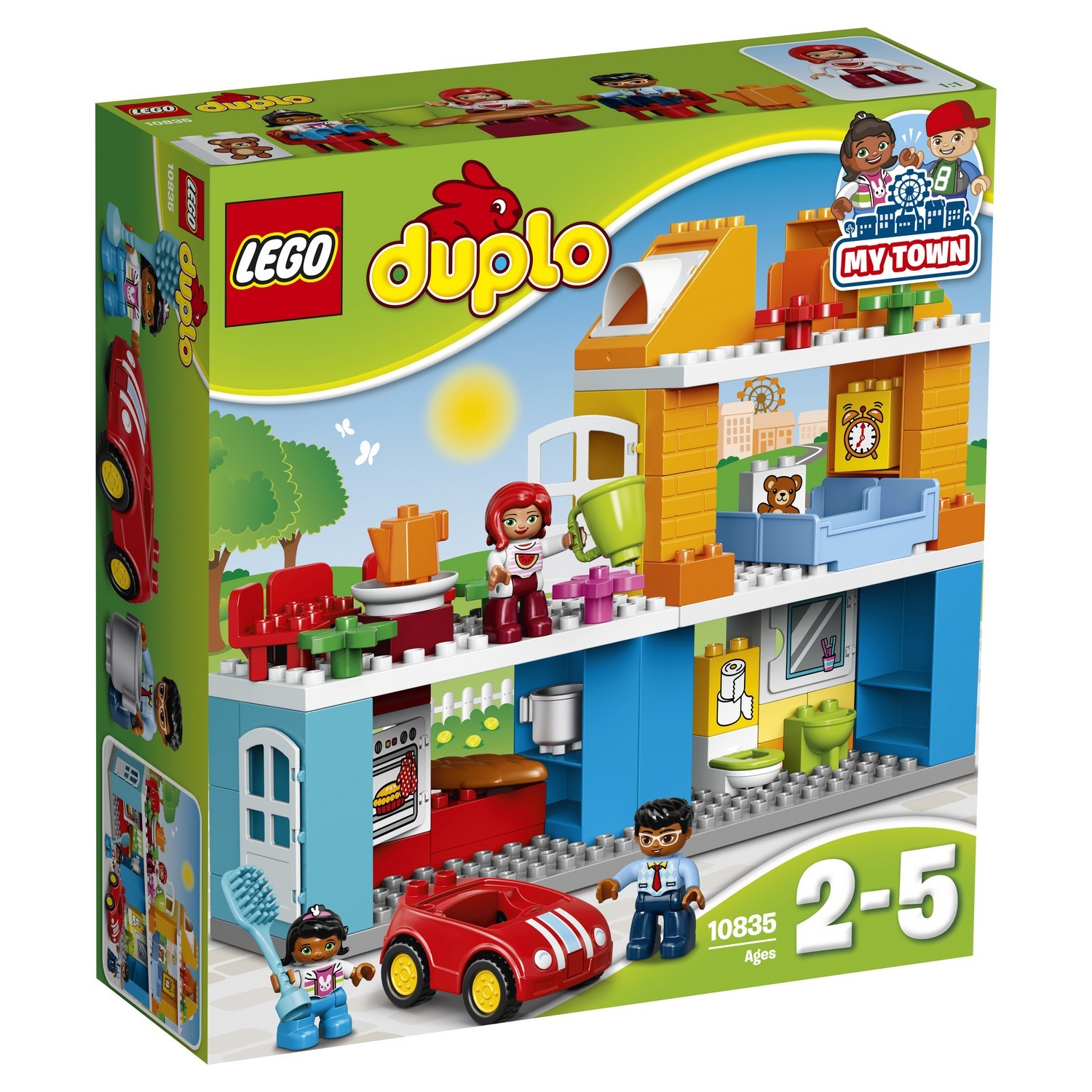 Конструктор LEGO DUPLO Семейный дом блочный - фото 2