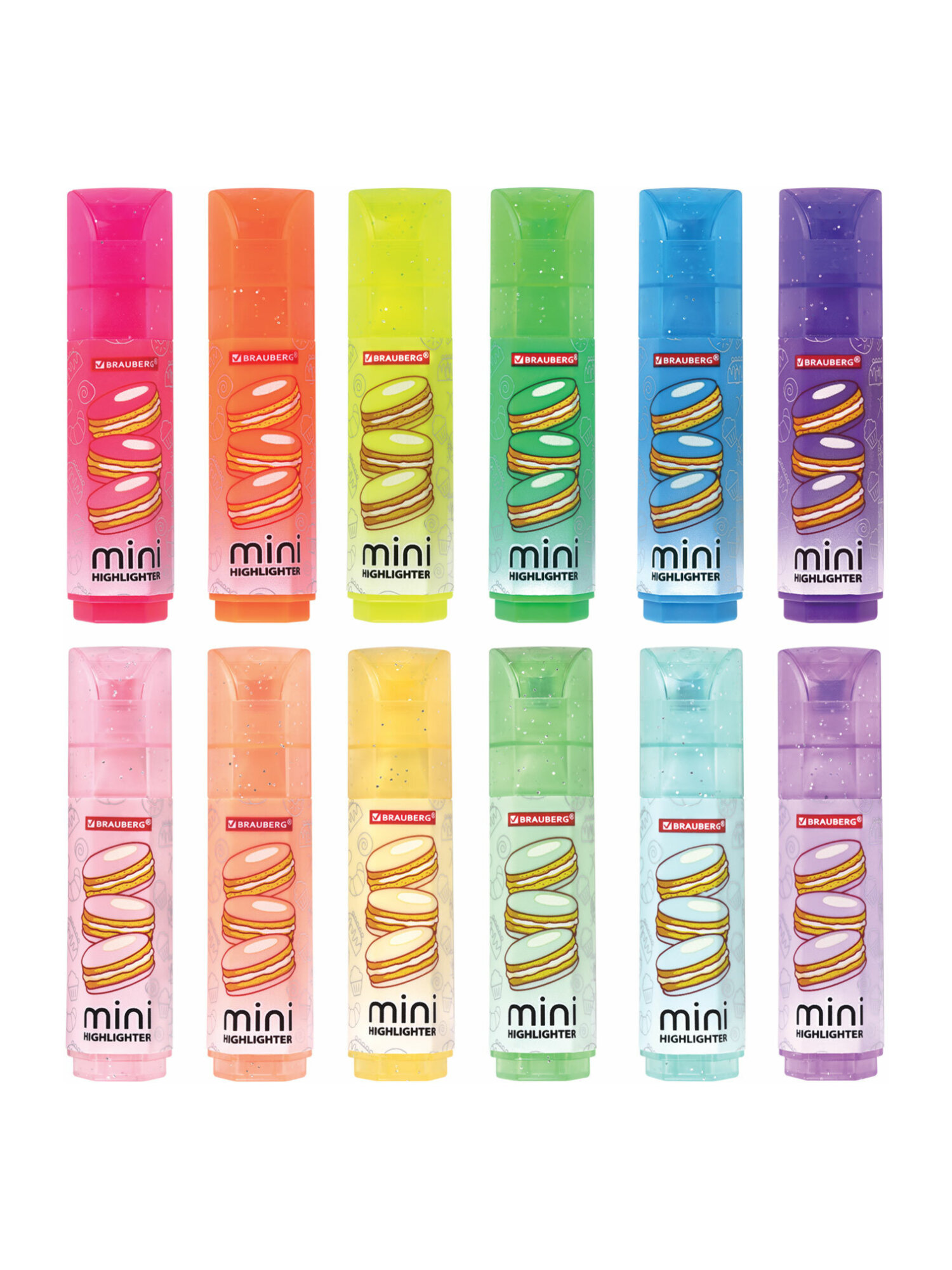 Текстовыделители Brauberg 12 шт. - фото 4