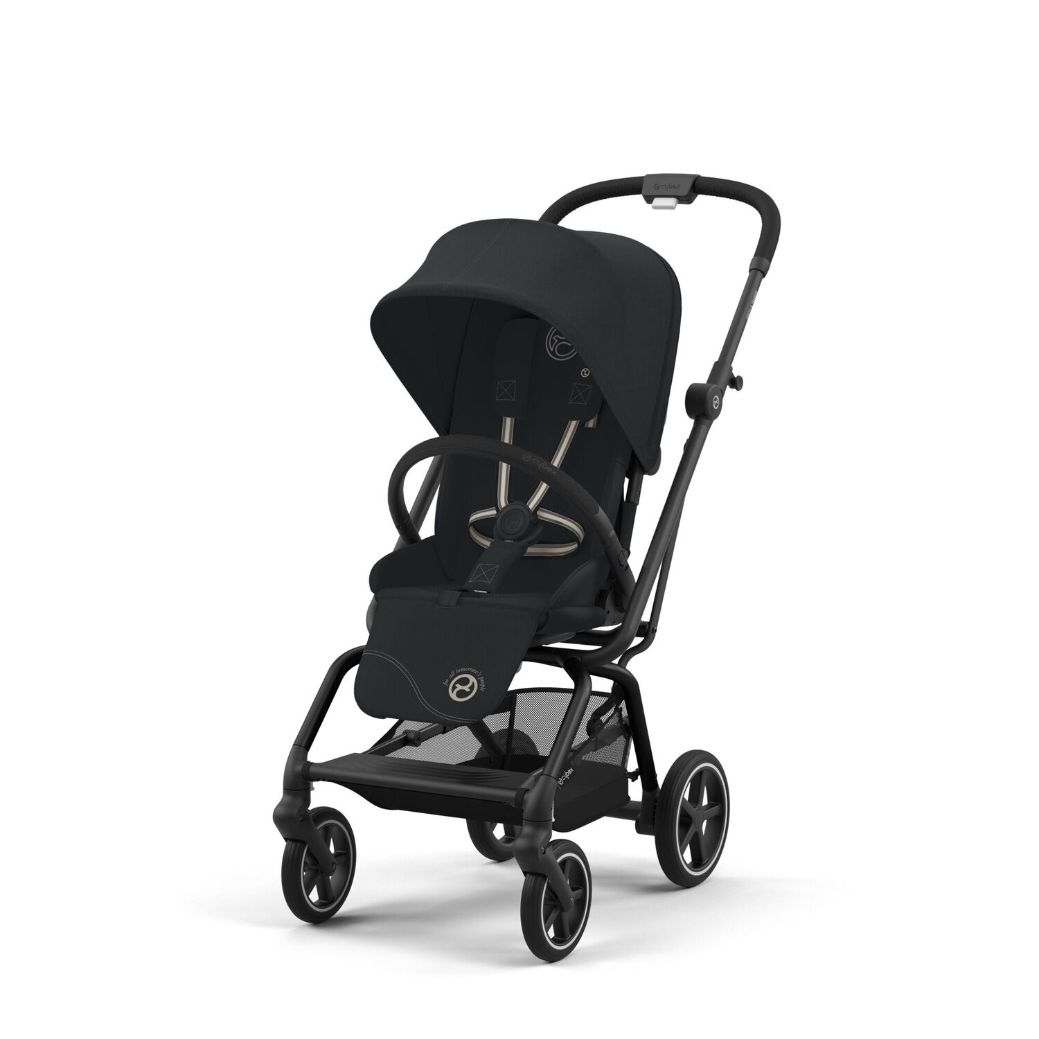 Коляска прогулочная Cybex Eezy S Twist+ 2 черный - фото 2