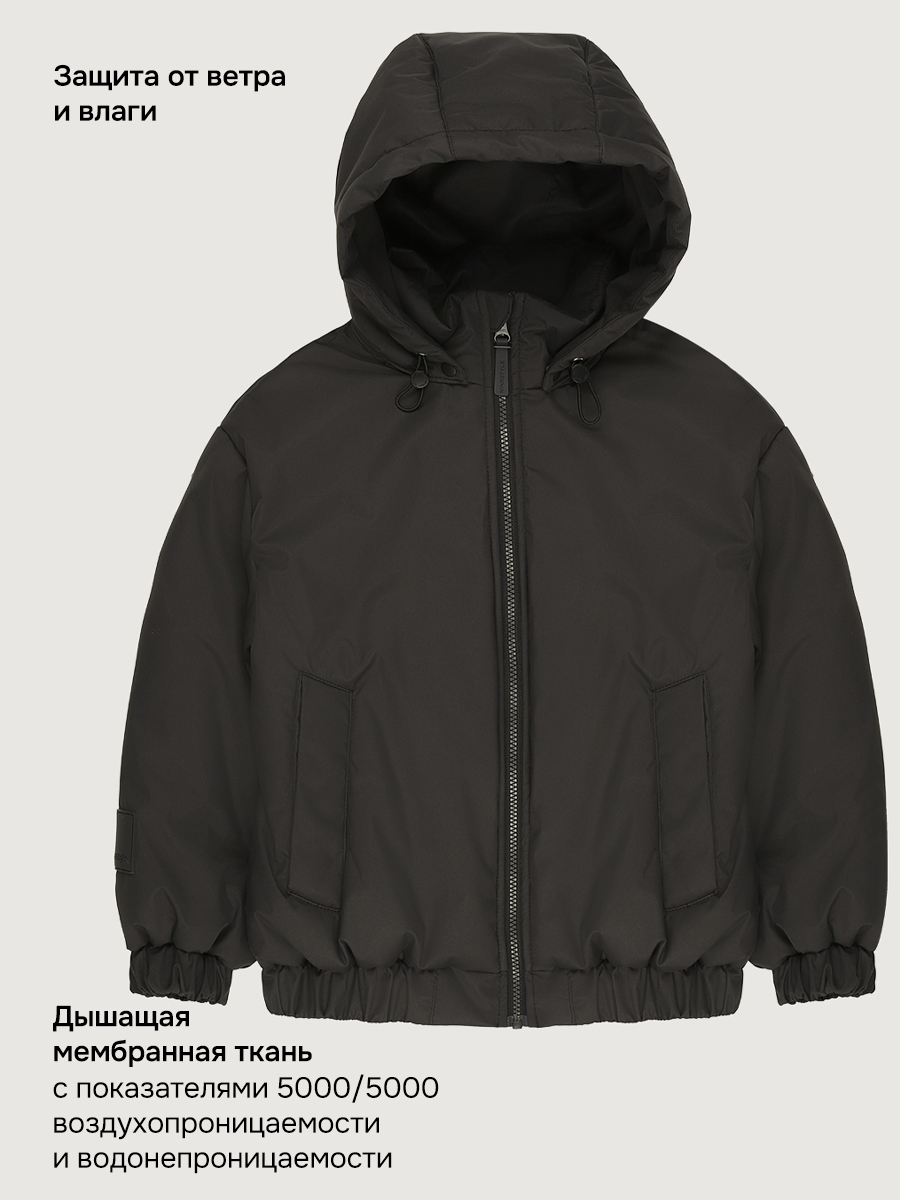 Куртка NIKASTYLE п4м7026 черный шоколад - фото 3