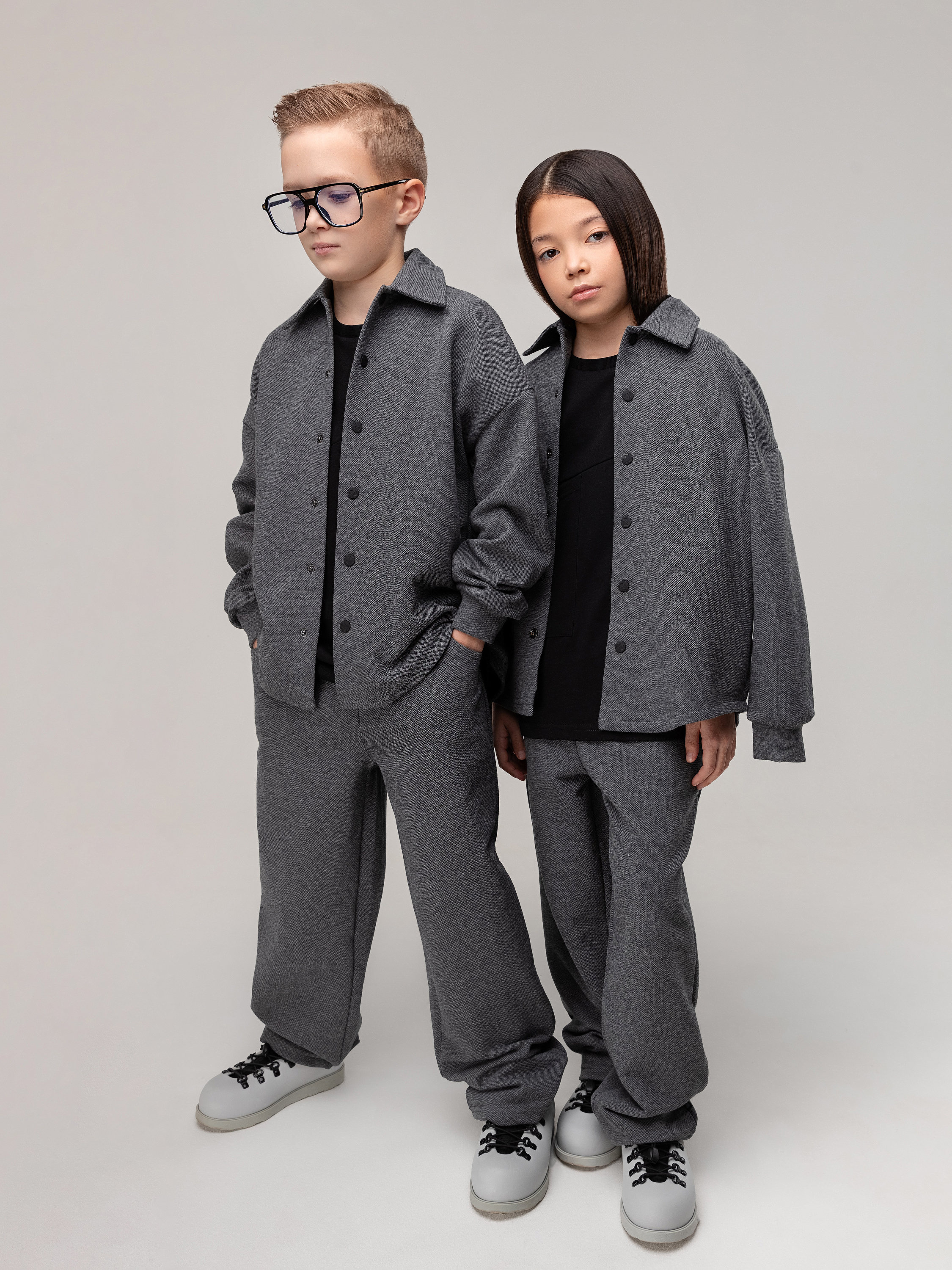 Костюм Bodo 11-661MU_темно-серый меланж - фото 2