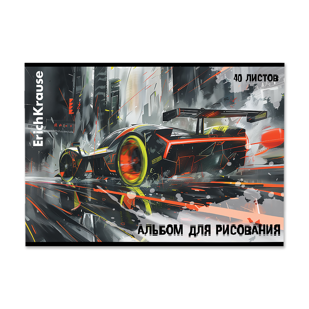 Альбом ErichKrause Adrenaline Speed А4 40 лист. в ассортименте - фото 3