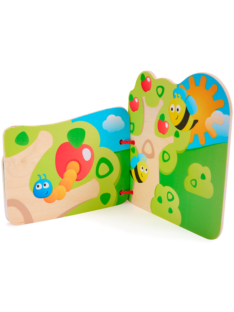 Игрушка Hape книжка Природа - фото 9