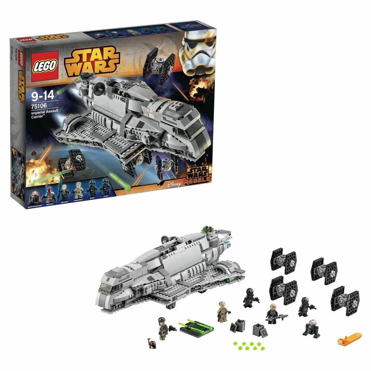 Конструктор LEGO Star Wars 75106 1192 дет. - фото 3