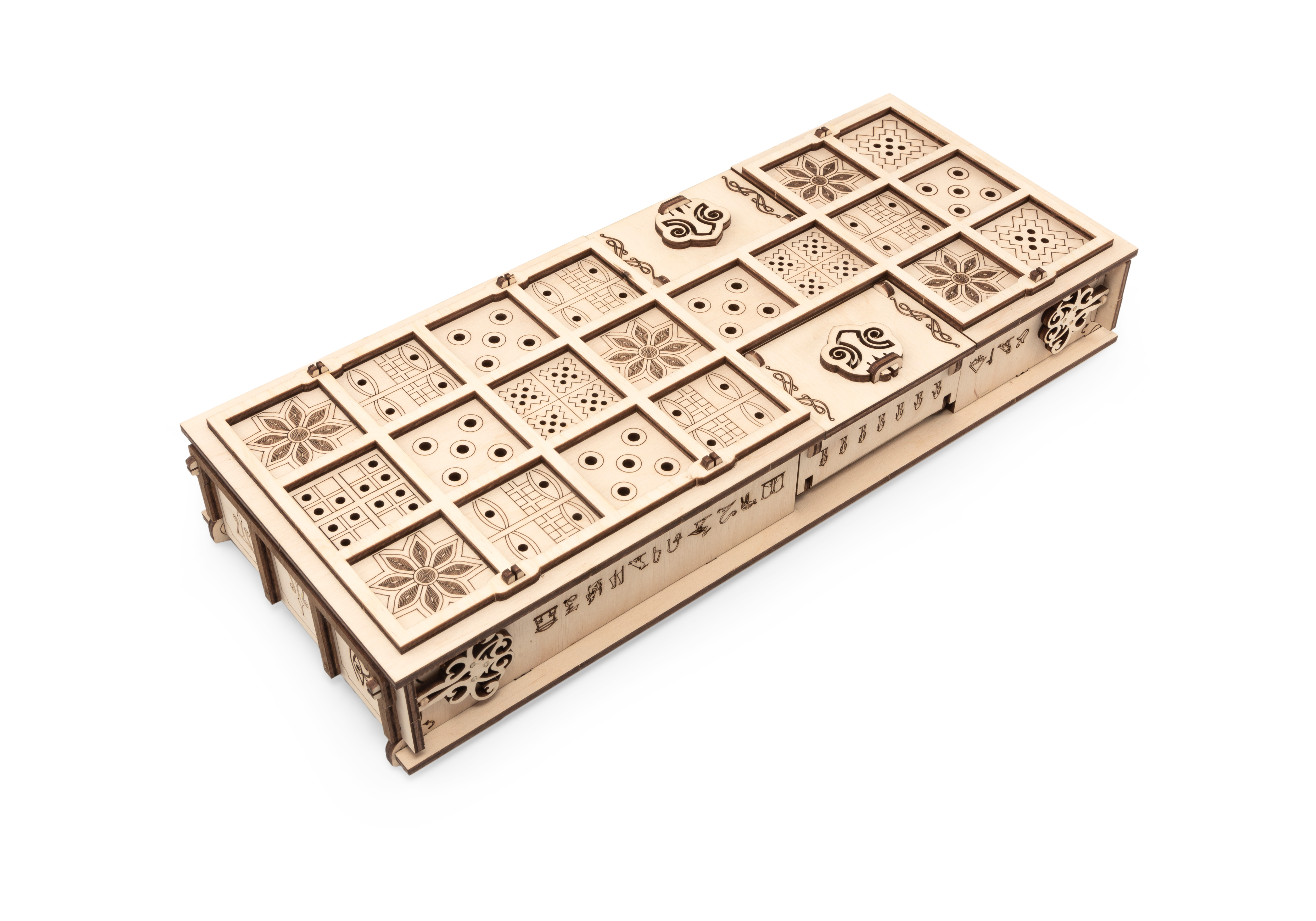 Конструктор Eco Wood Art Gameset Ур и Сенет деревянный 237 дет. - фото 20