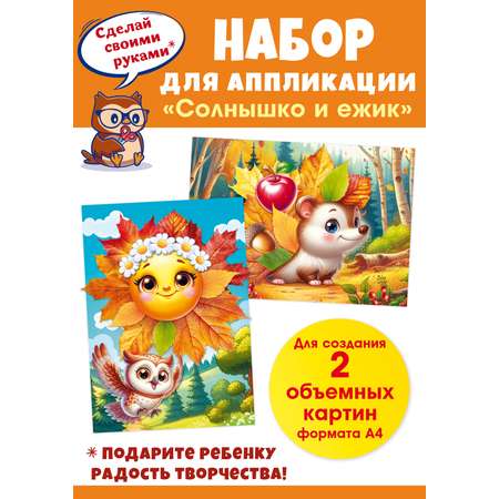 Набор для творчества Открытая планета аппликация