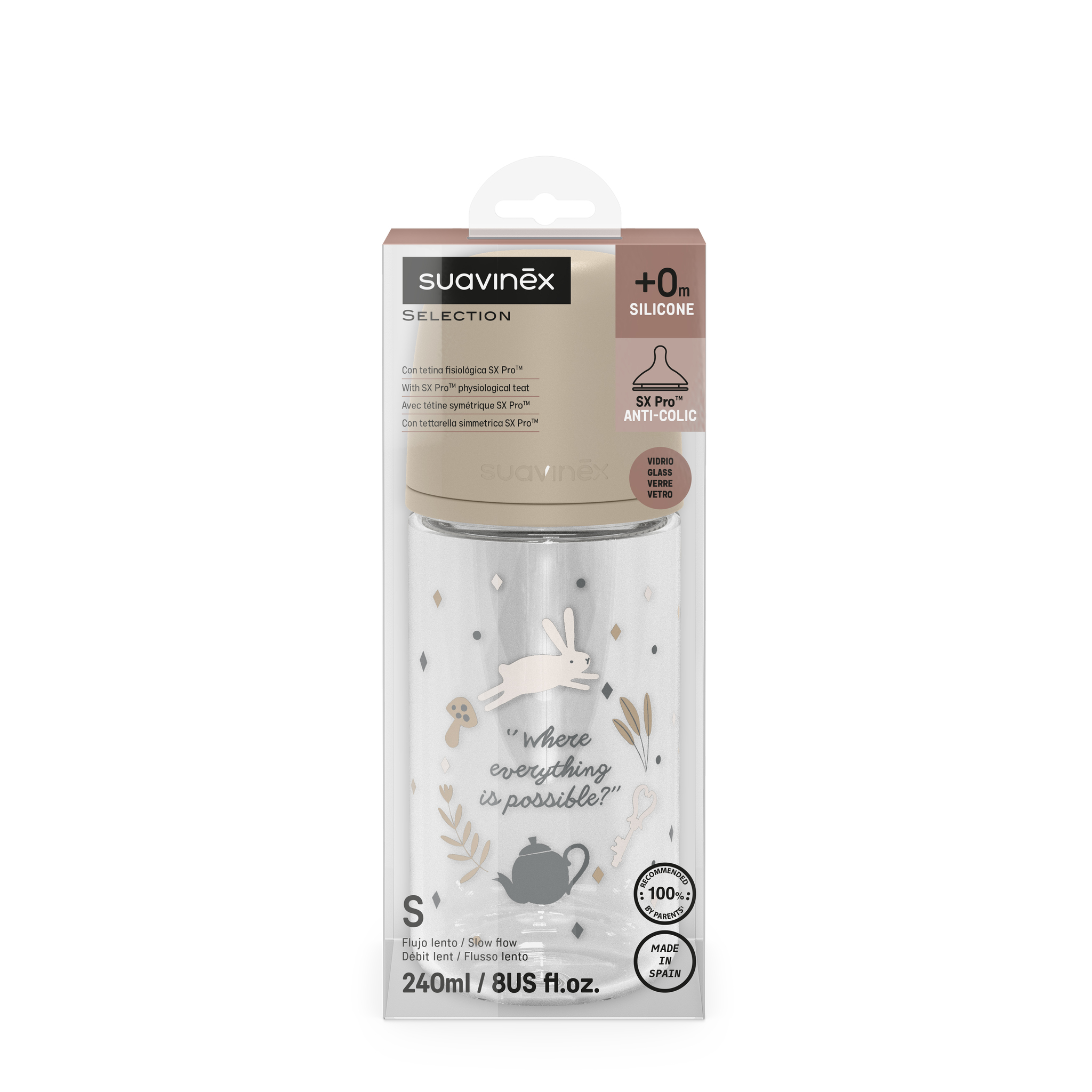 Бутылочка Suavinex 240 мл 1 шт. - фото 3