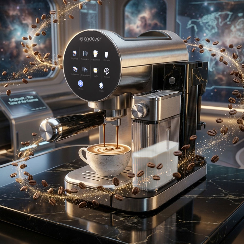 Кофеварка рожкового типа ENDEVER Costa-2010 - фото 14