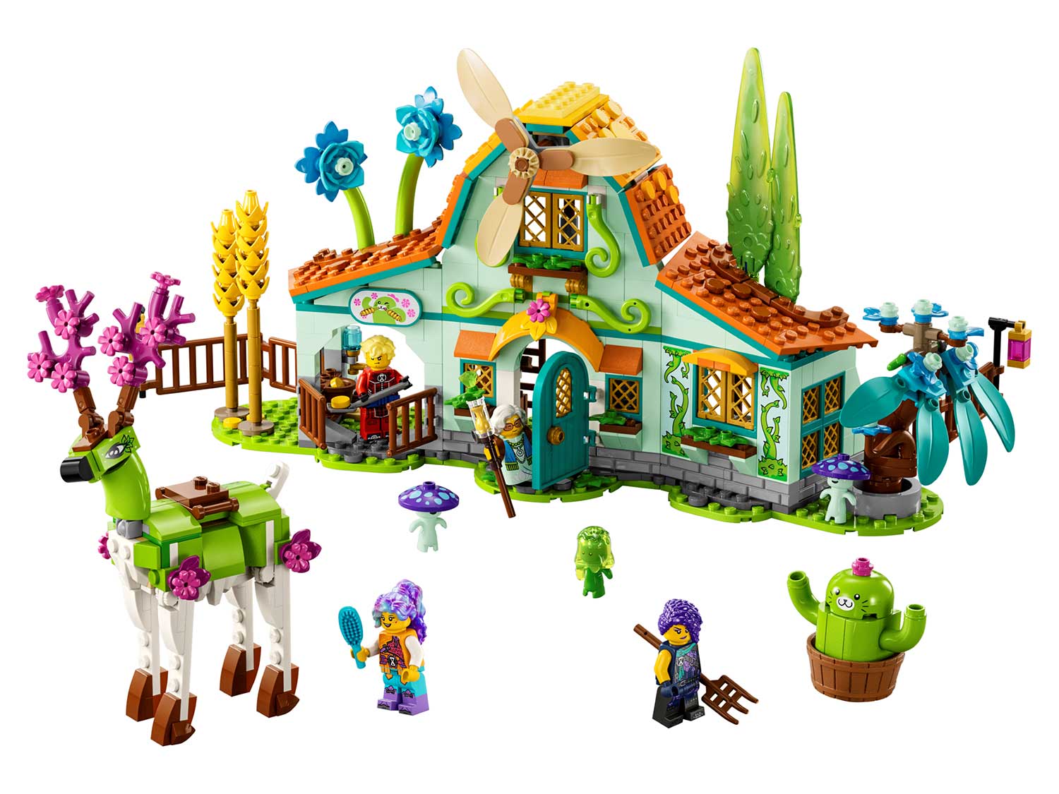 Конструктор LEGO DREAMZzz Стойло существ из сновидений блочный - фото 2