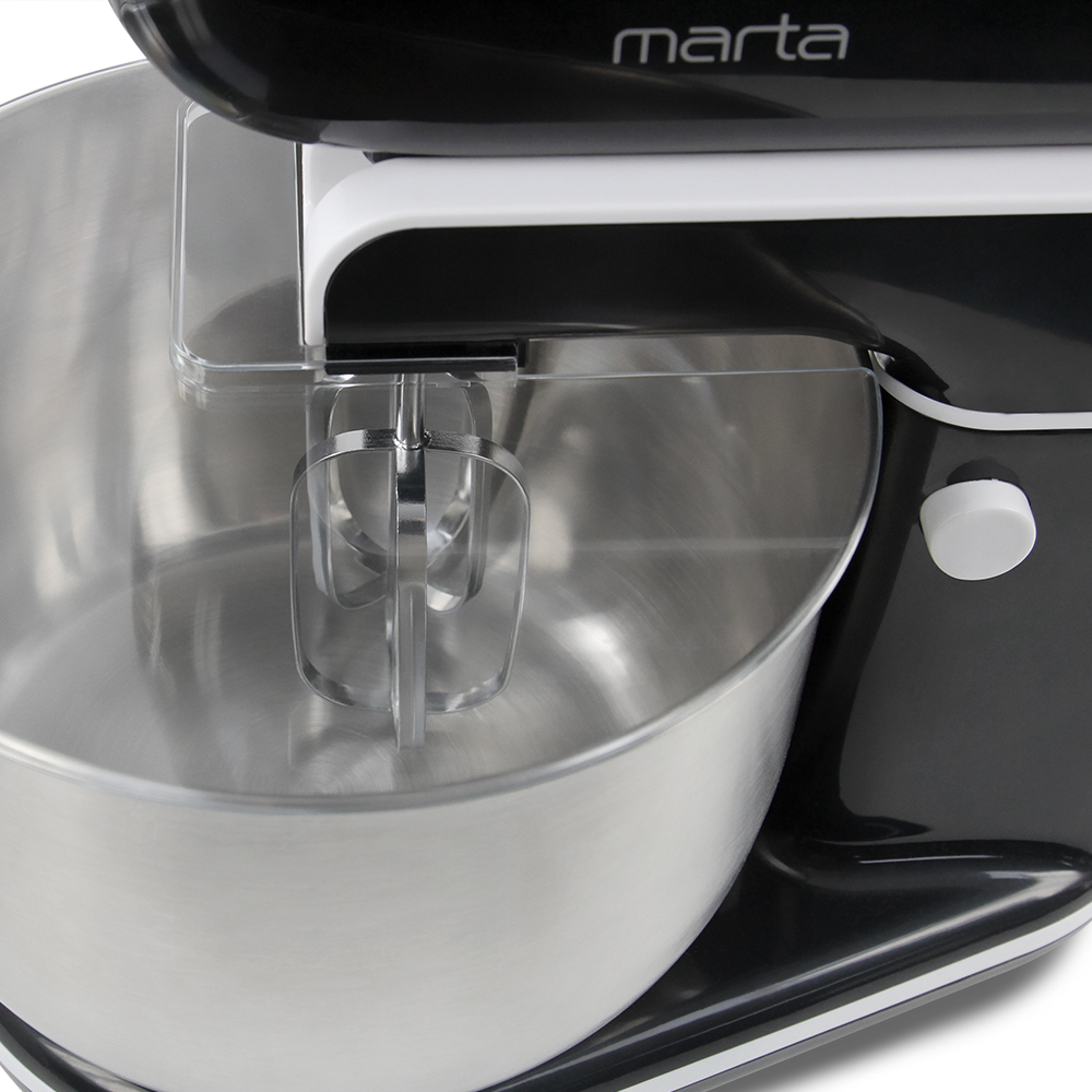 Миксер с чашей MARTA MT-MX1522A черный жемчуг - фото 18