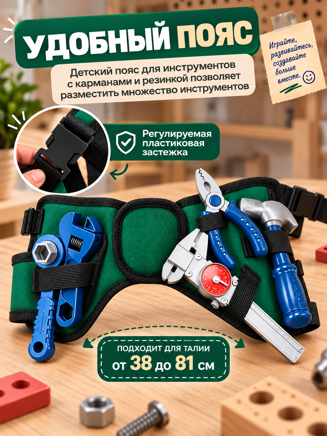 Игрушка TrendToys инструменты детские 52 предм. - фото 7