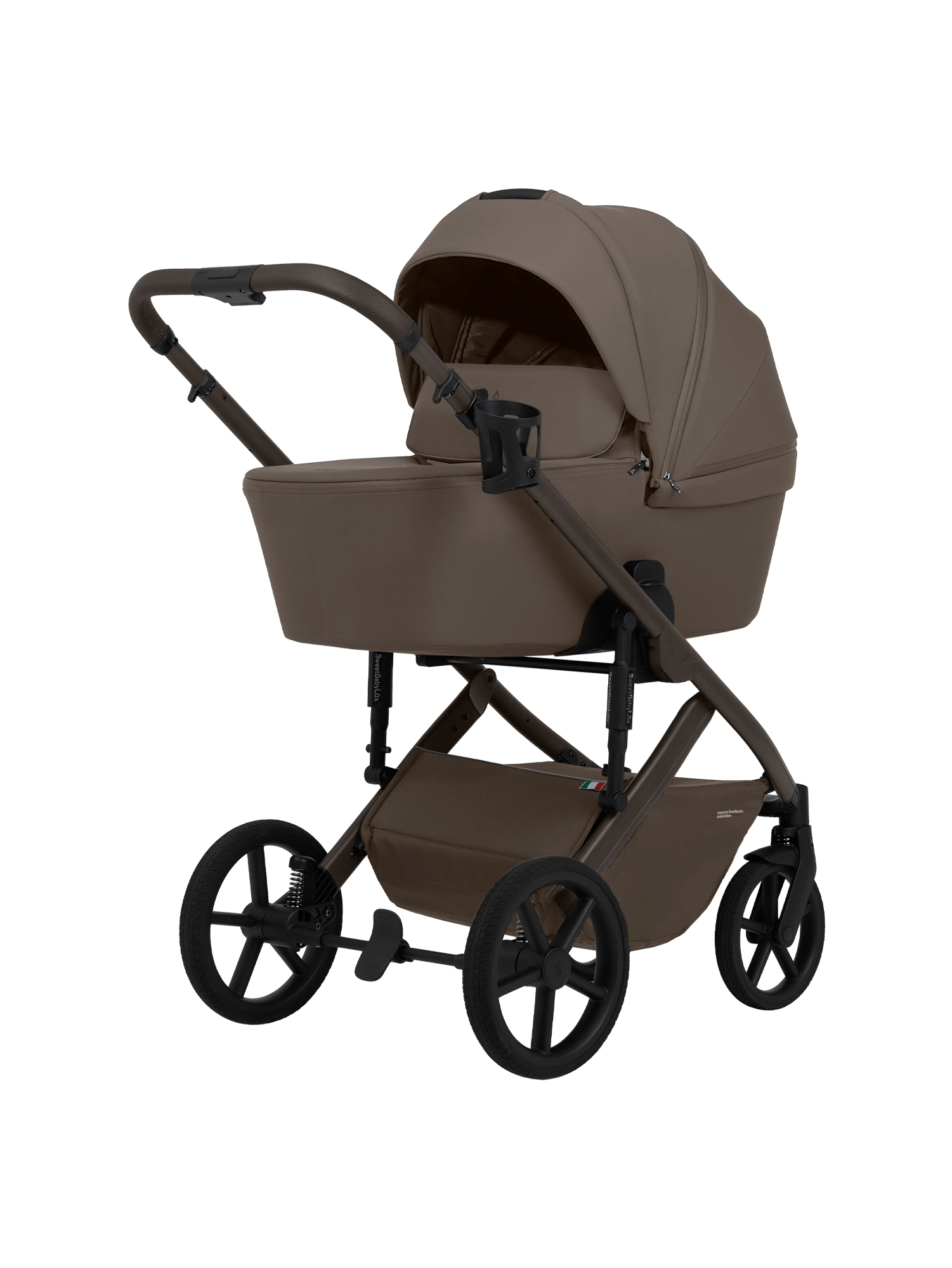 Коляска 2в1 Sweet Baby Dolce Dark Beige бежевый - фото 27