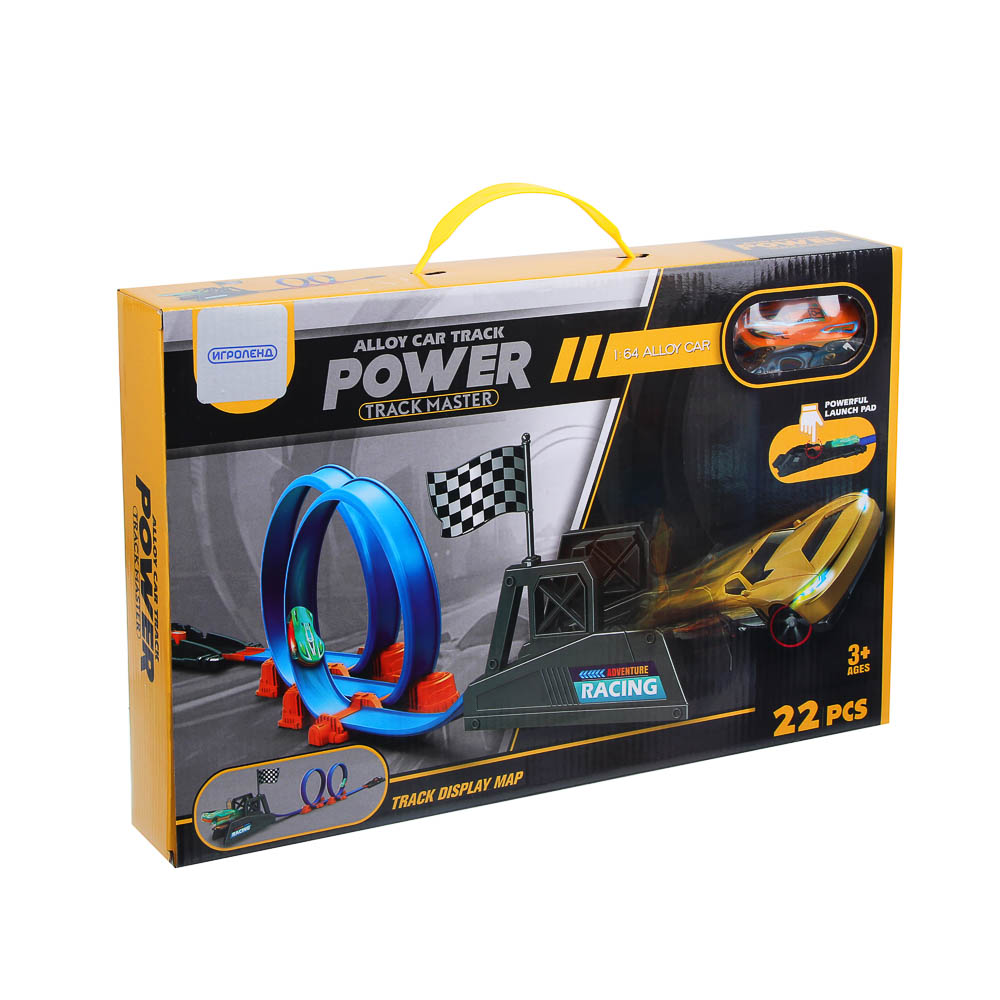 Трек Игроленд Огненный прыжок 1 машинка 276-171 - фото 12