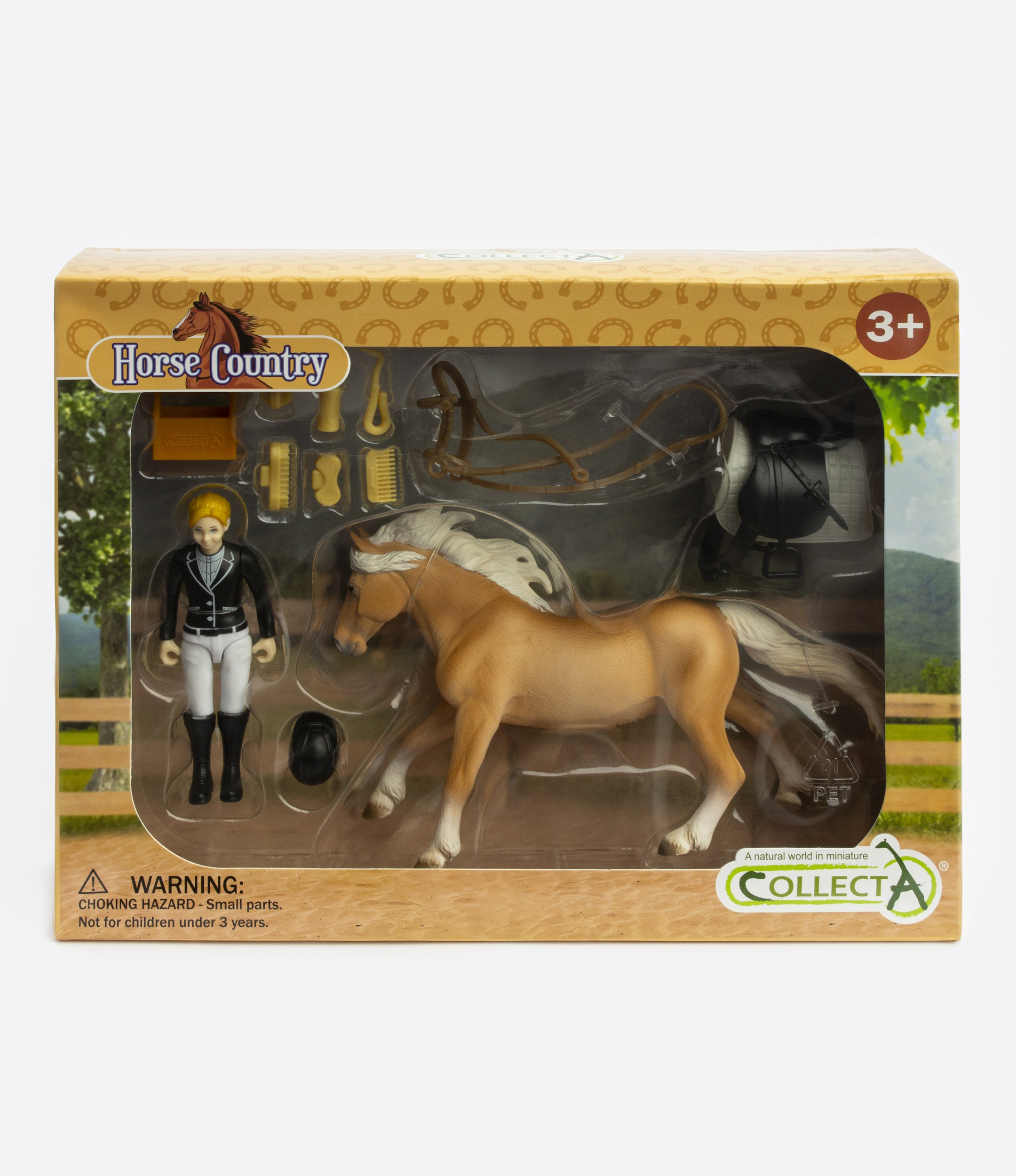 Игровой набор Collecta Наездница лошадь - фото 8