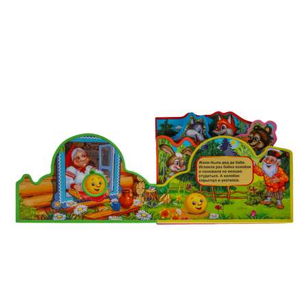Книга УМка Колобок с закладками и пазлами 393932
