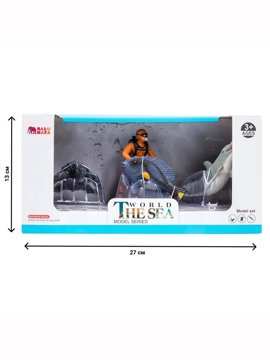 Игровой набор Masai Mara Мир морских животных - фото 8
