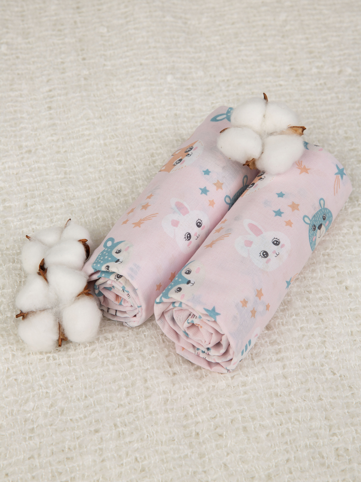 Пелёнка Чудо-Чадо Вариации ситец 95х120 см 2 шт. - фото 4