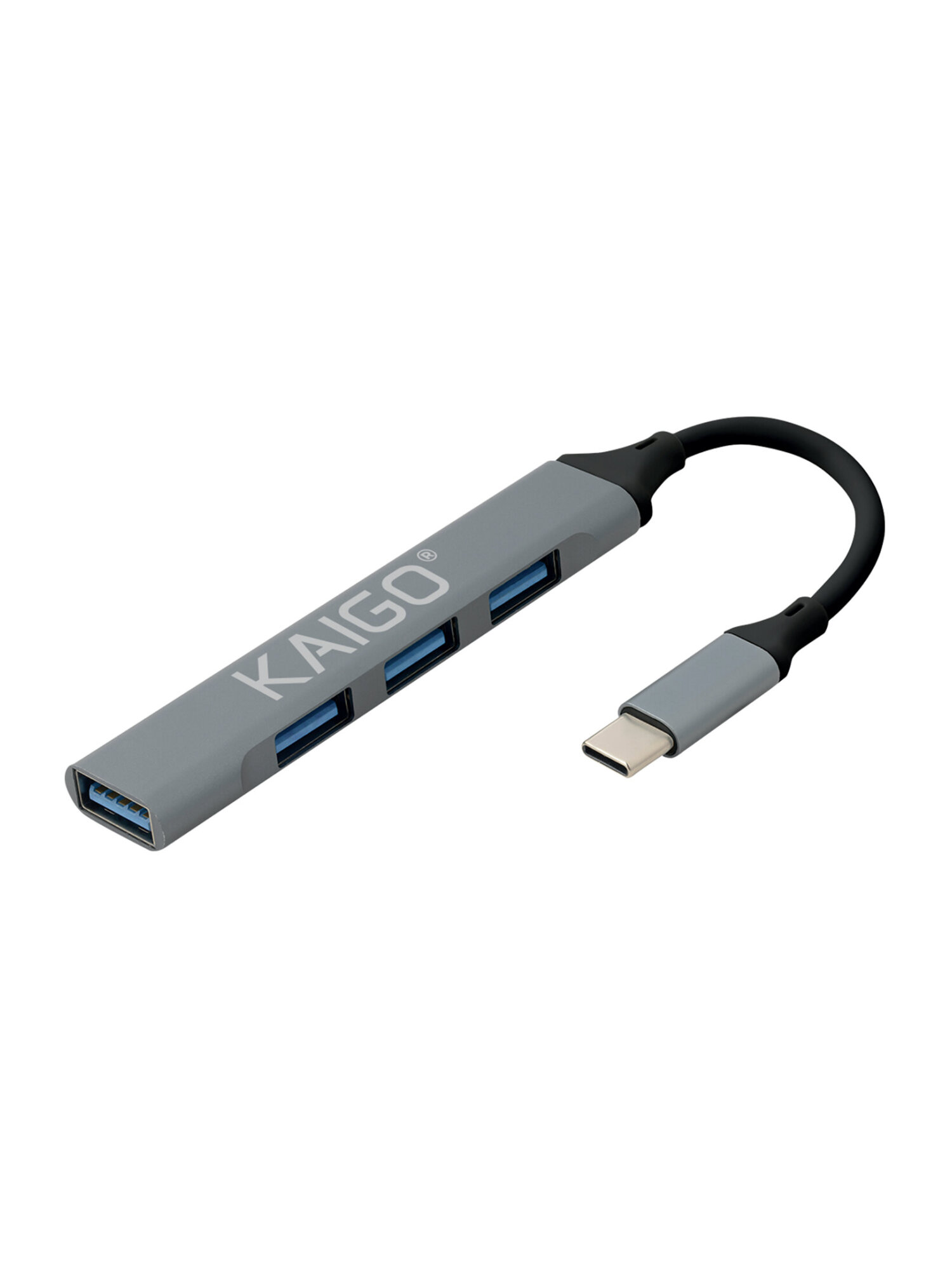 Хаб разветвитель KAIGO Type-C высокоскоростной 3xUSB 2.0 USB 3.2 - фото 3