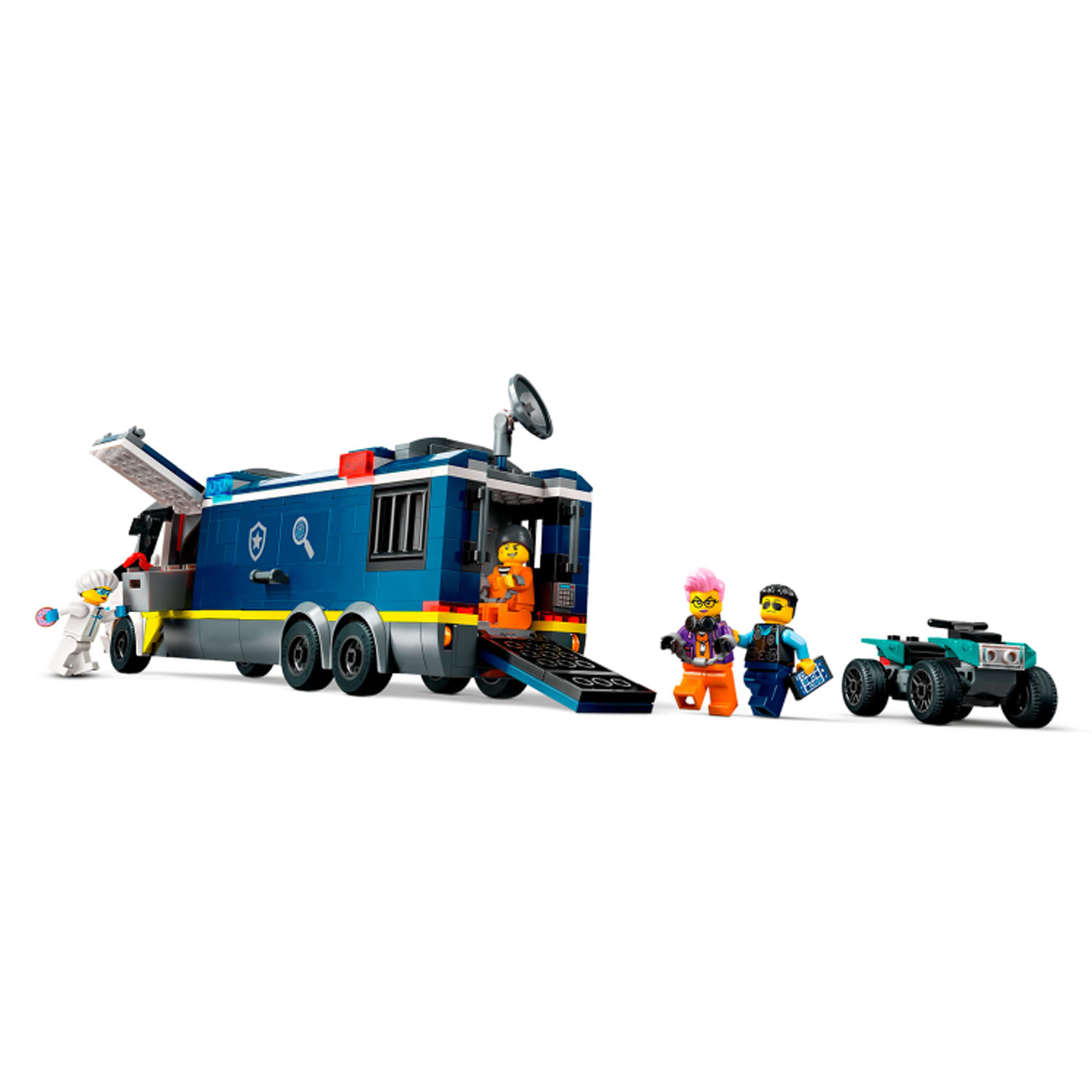 Конструктор LEGO City Police Mobile Crime Lab Truck - фото 3