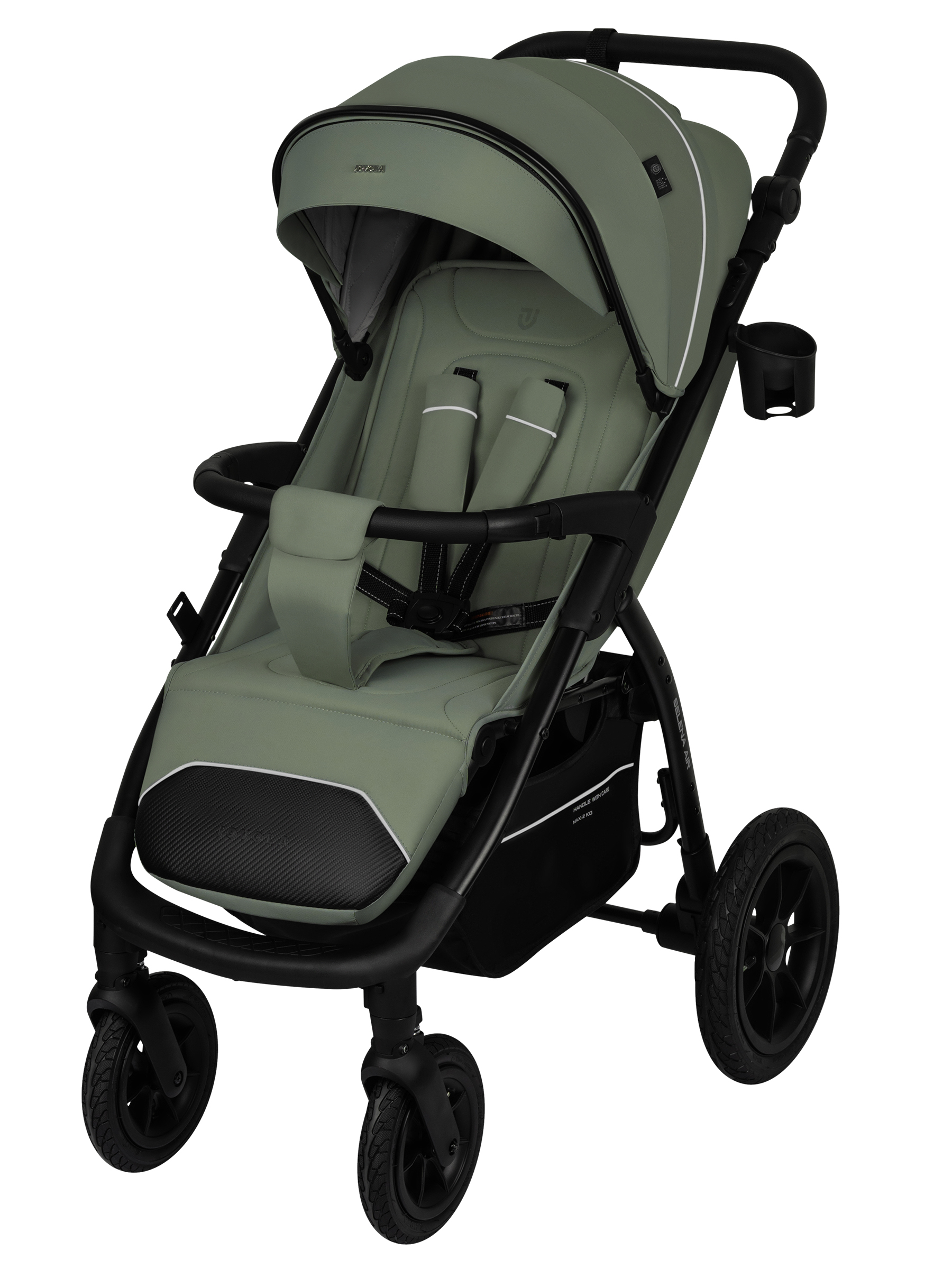 Изображение товара Jovola Selena Air 2025 прогулочная коляска зелёная
