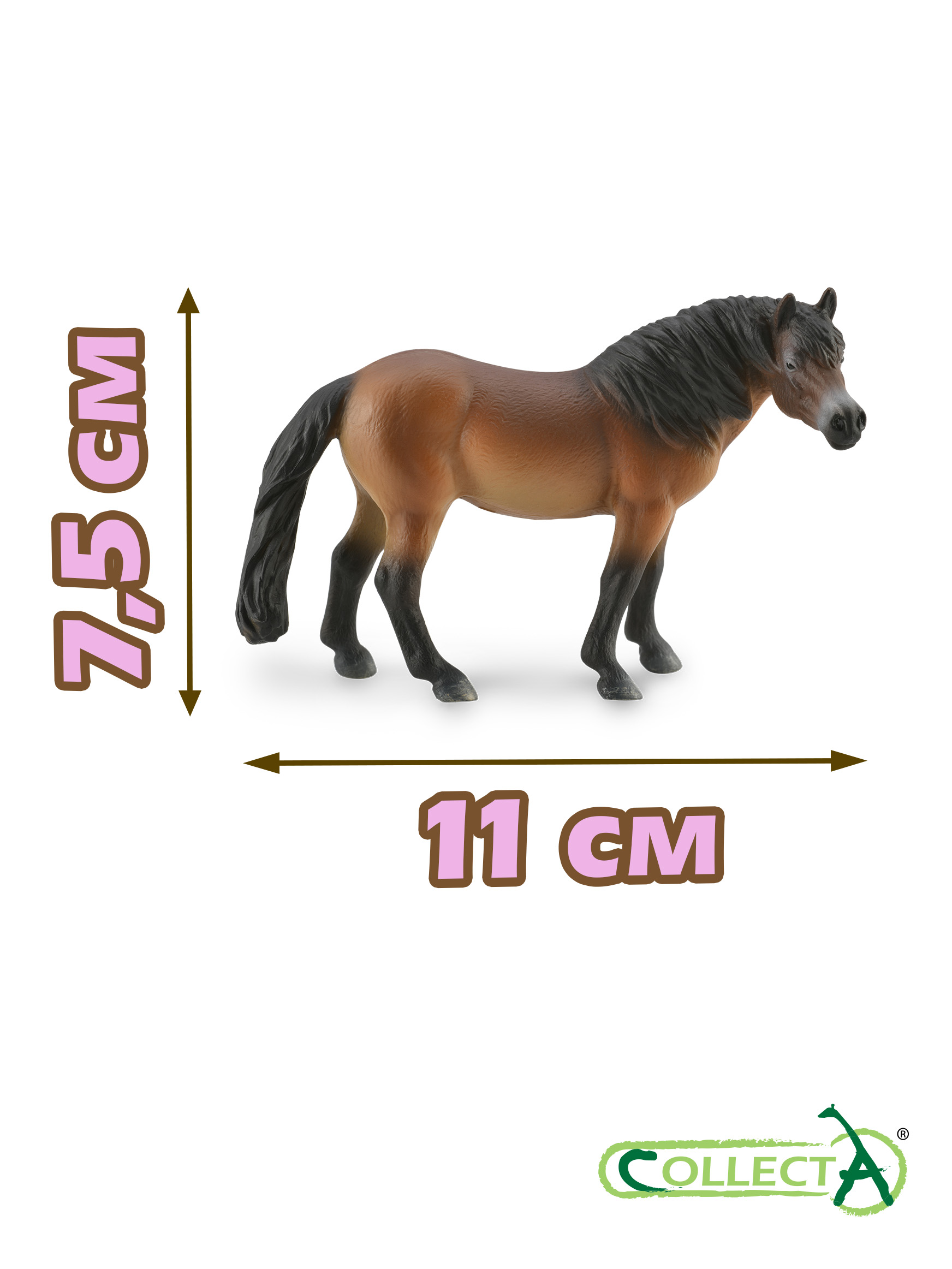 Фигурка Collecta Жеребец Эксмурский Пони - фото 2