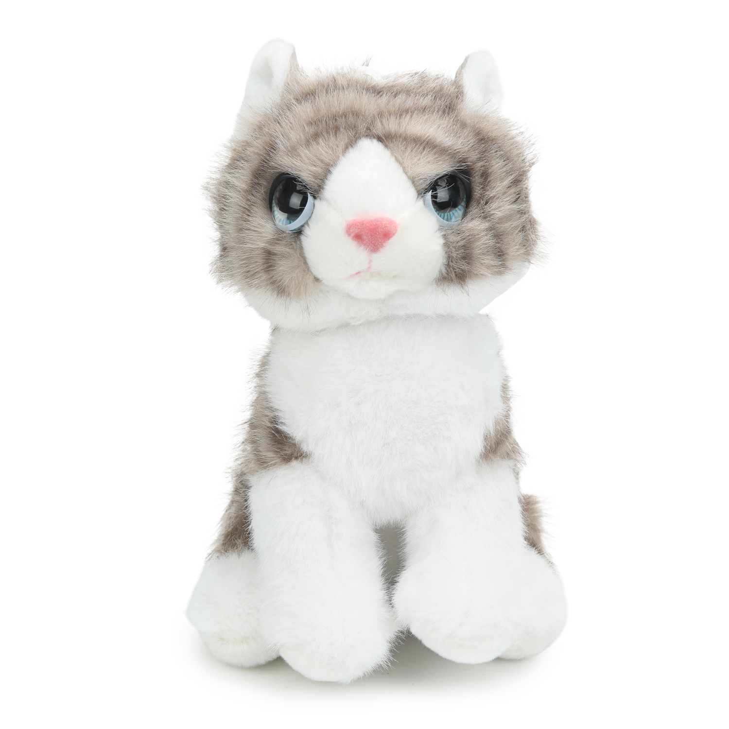 Мягкая игрушка Мульти Пульти котик Кошка Серая - фото 3