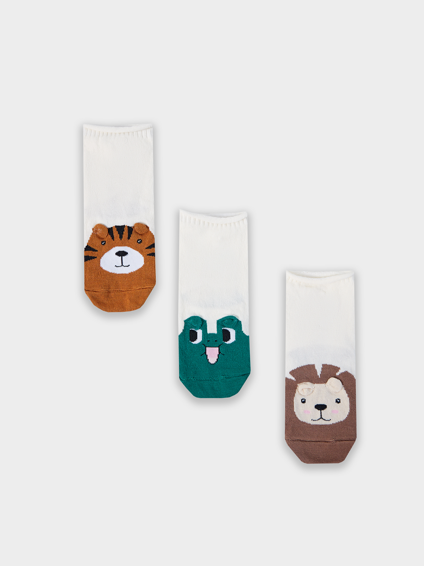 Носки 3 пары Mark Formelle (Марк Формэль) 457A-2933/молочный-3/ - фото 1