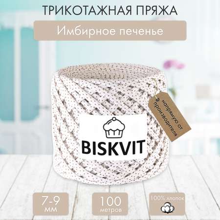 Трикотажная пряжа BISKVIT Имбирное печенье