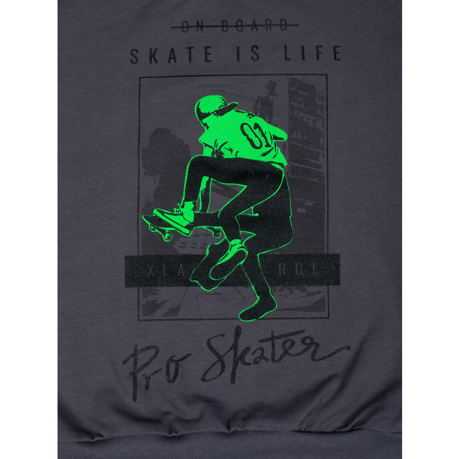 Костюм KiMMi co К-14087045г серый скейтер - фото 10