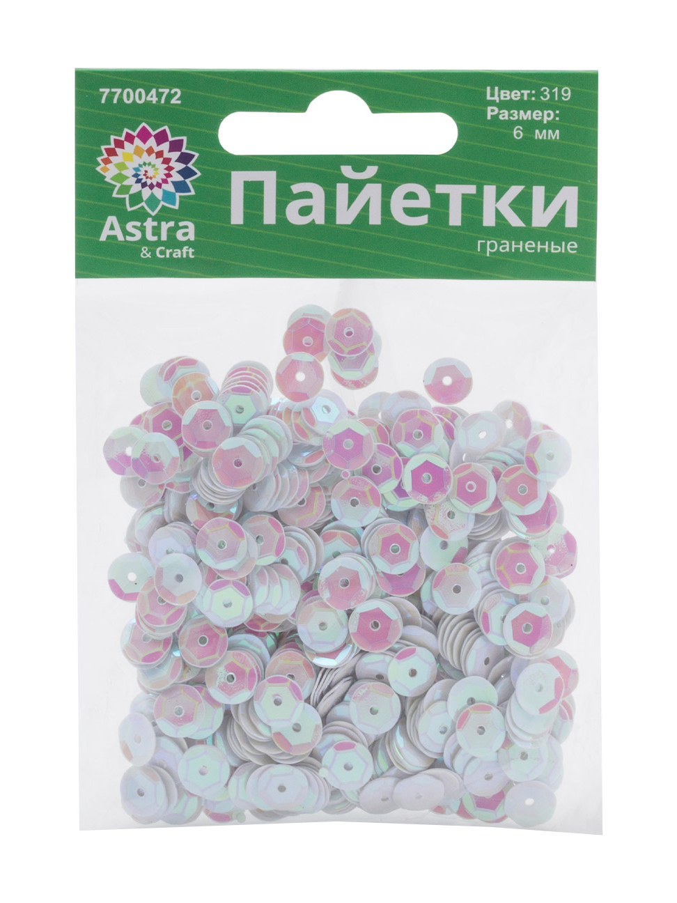 Набор для творчества Astra Craft бисер Пайетки - фото 6