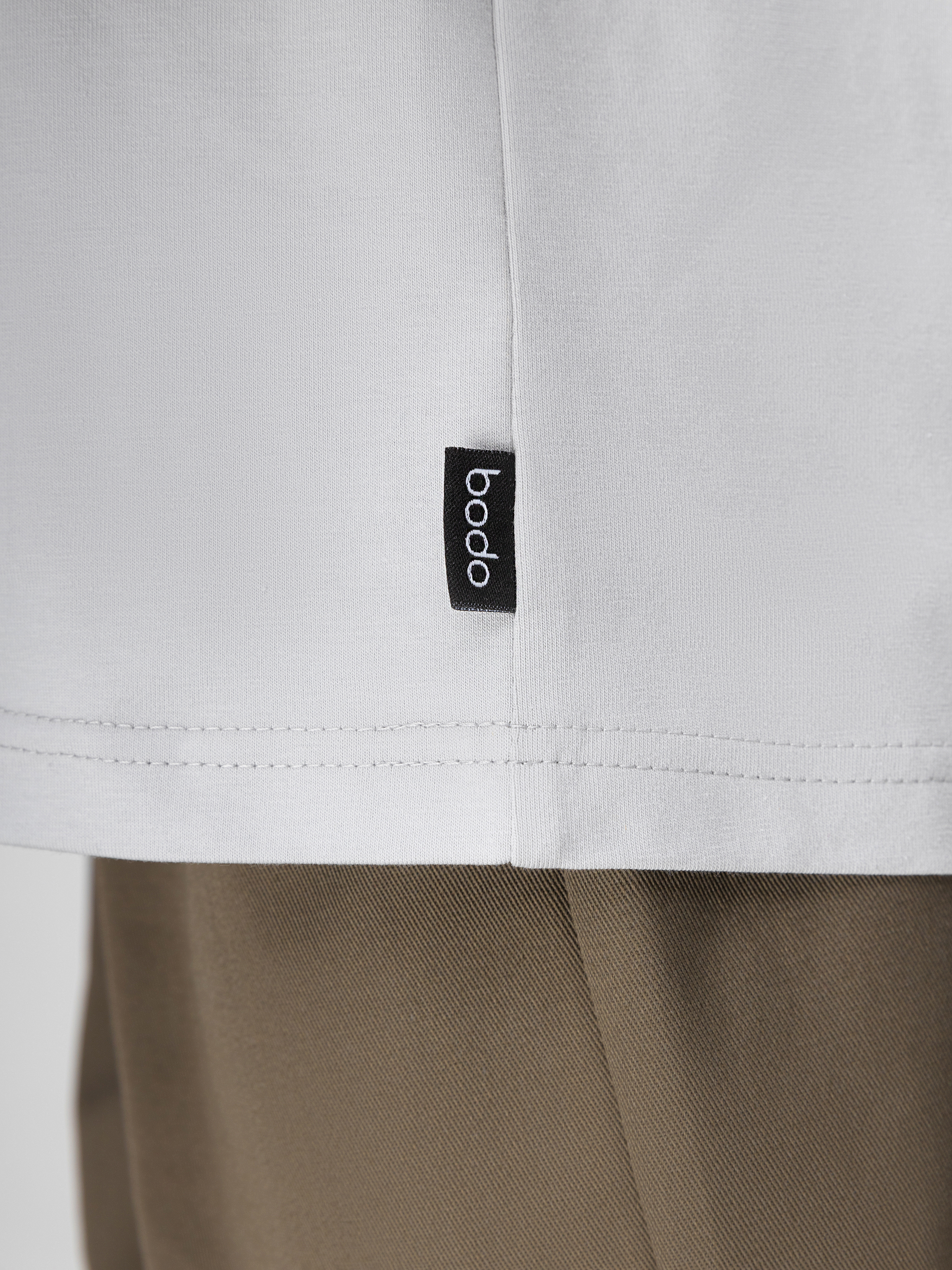 Футболка Bodo 4-435MU_серый - фото 6