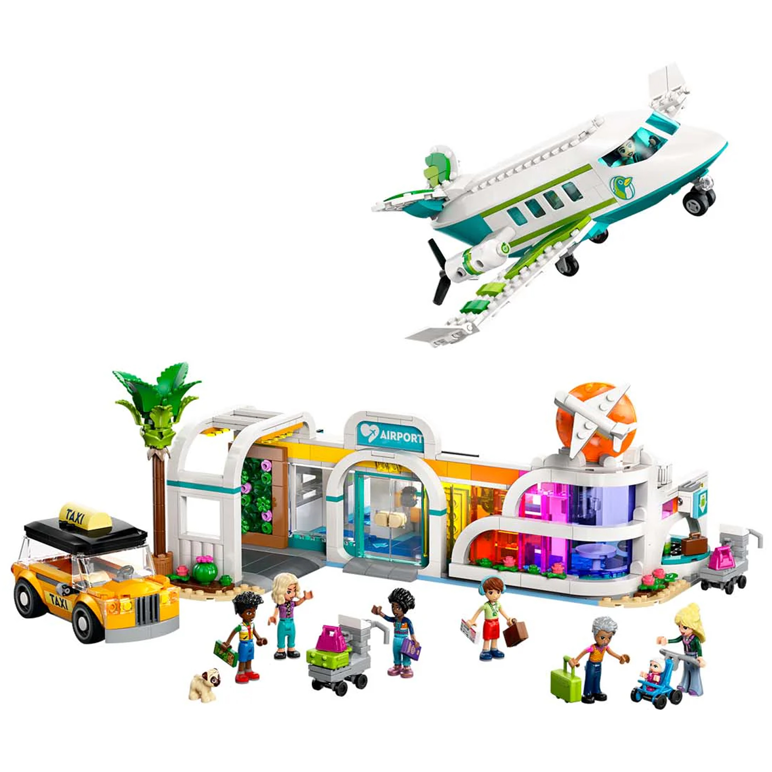 Конструктор LEGO Friends Аэропорт Хартлейк-Сити блочный - фото 4