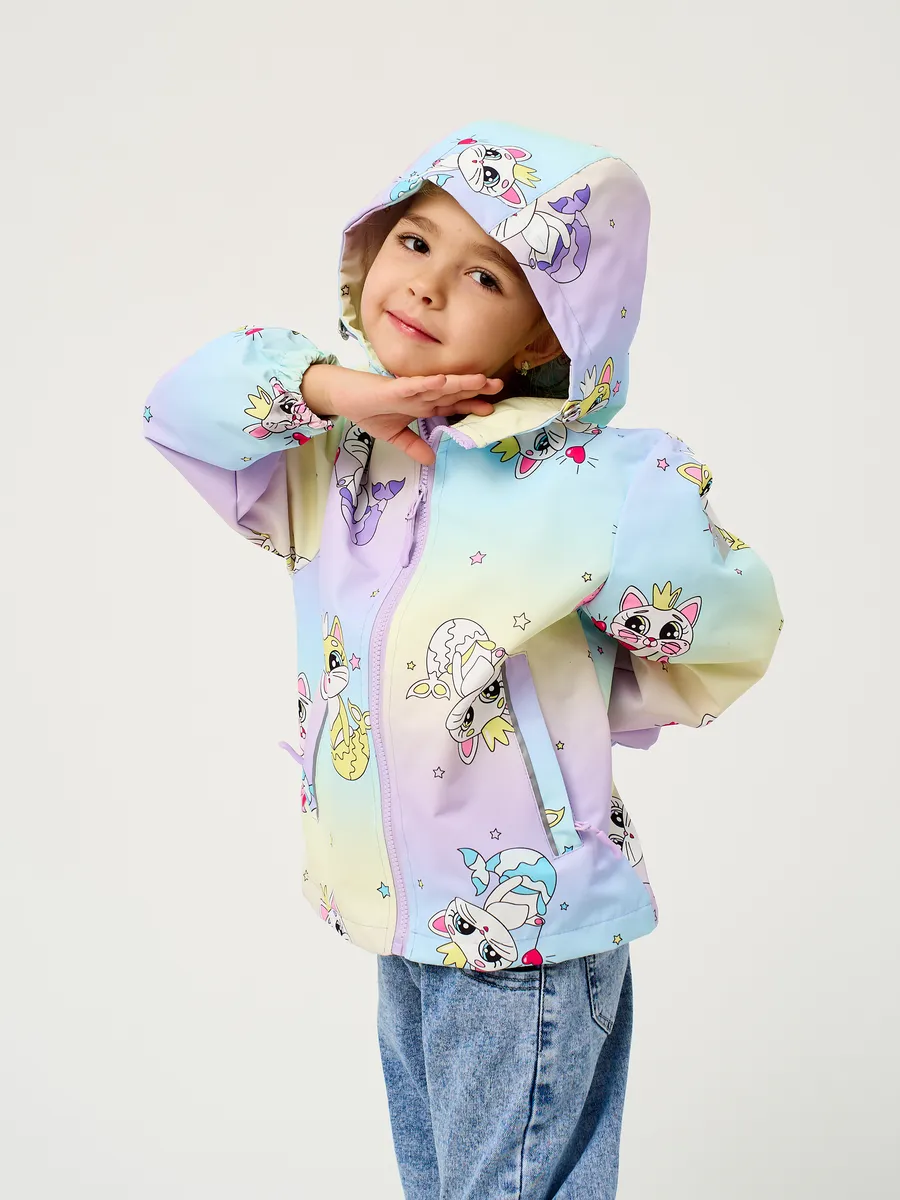 Ветровка RuStyle ДД-ветRSL-651-русалфиол - фото 4