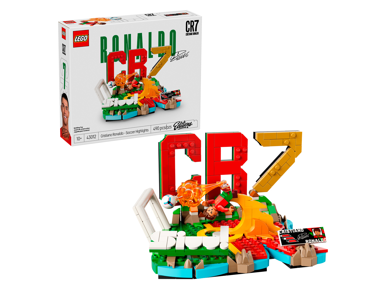 Конструктор LEGO Editions Диорама Криштиану Роналду 490 дет. - фото 1