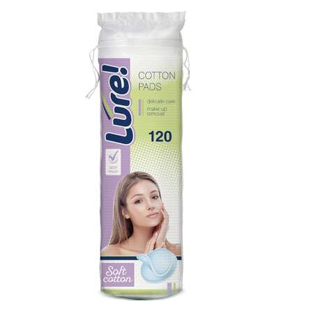 Ватные диски LURE 120 шт.
