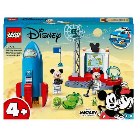 Конструктор LEGO Mickey and Friends Космическая ракета Микки Минни блочный