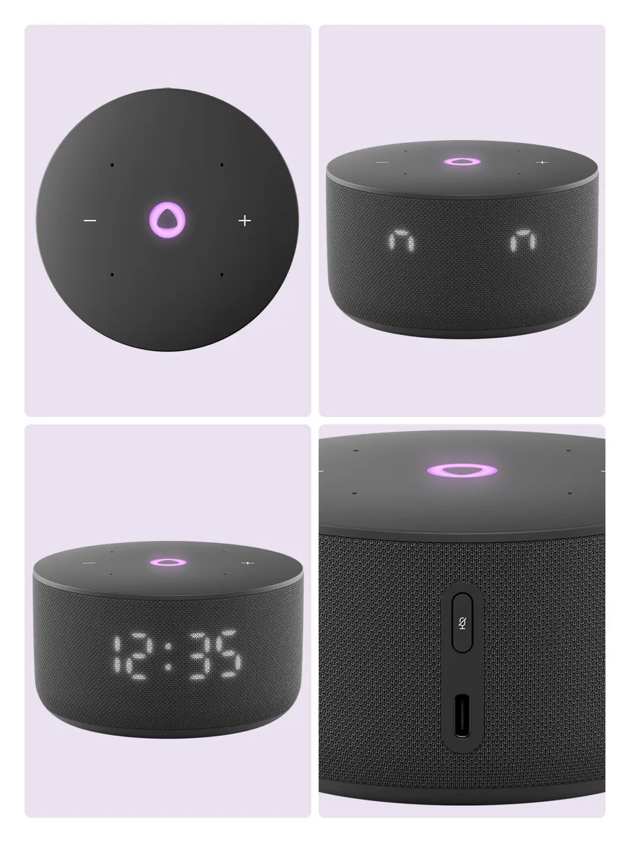 Колонка умная, bluetooth Яндекс Станция Мини 3 - фото 2