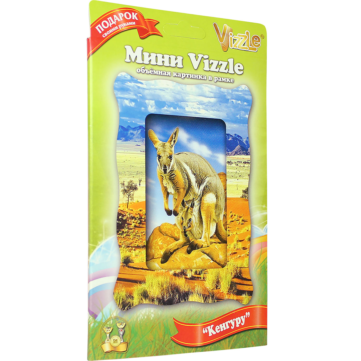 Объемная картина VIZZLE Кенгуру - фото 4