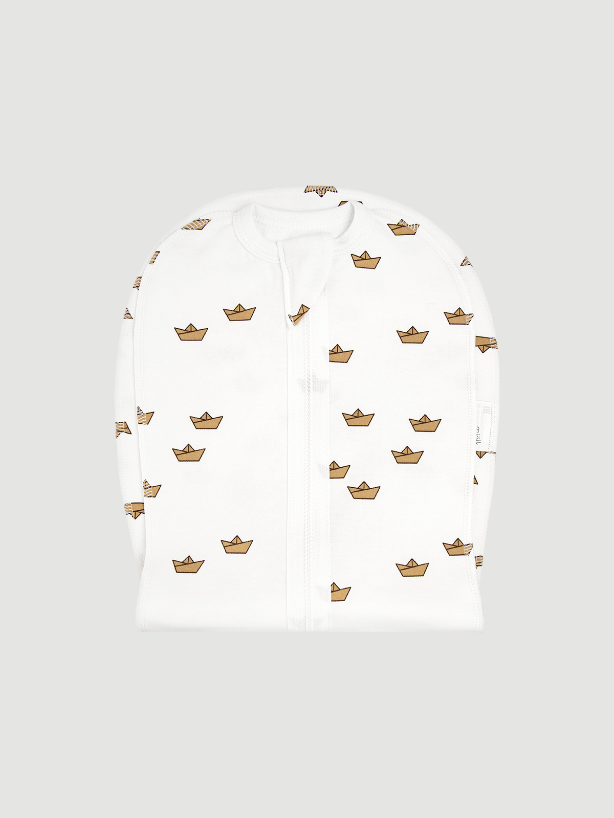 Конверт пеленальный (кокон) Mjolk коричневый - фото 1