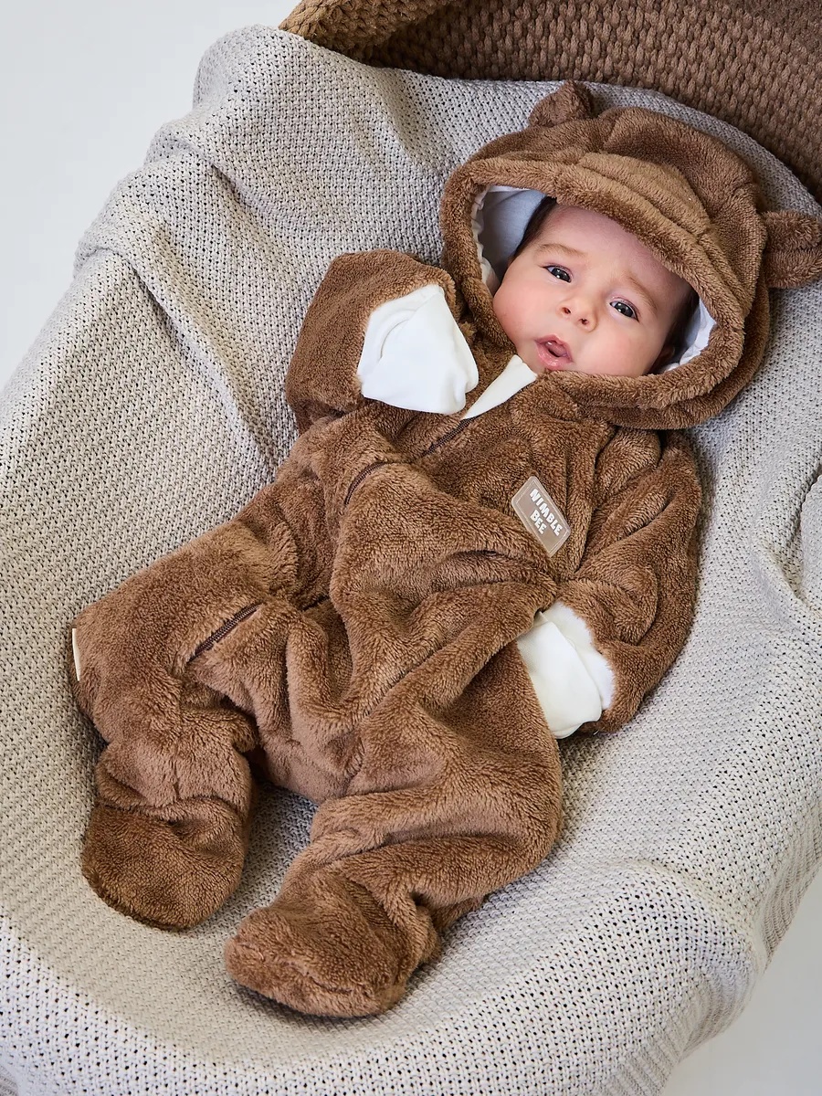 Комбинезон Шустрая пчелка 808016Коричневый - фото 1