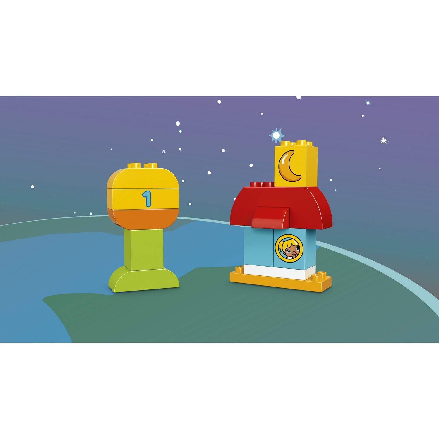 Конструктор LEGO DUPLO Моя первая ракета блочный - фото 8
