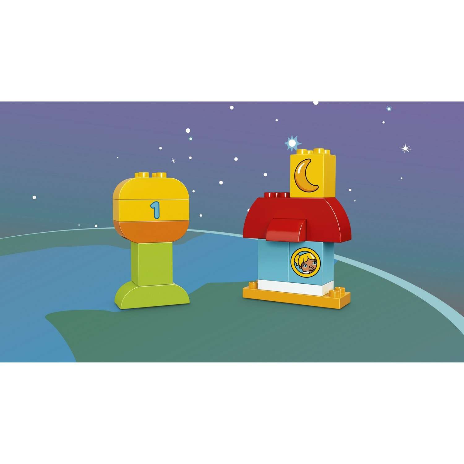 Конструктор LEGO DUPLO Моя первая ракета блочный - фото 8
