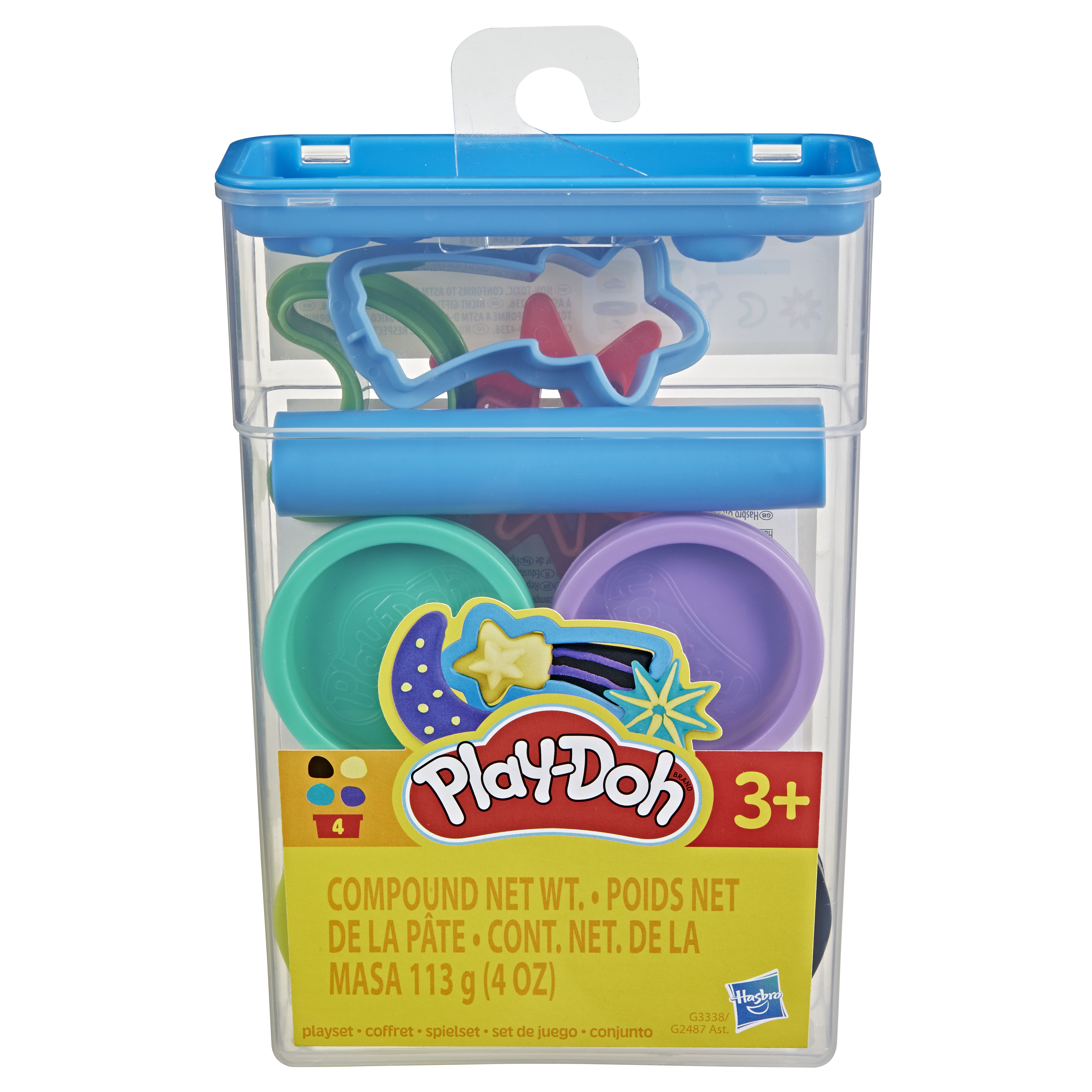 Масса для лепки Hasbro Play Doh в контейнере Космос - фото 2