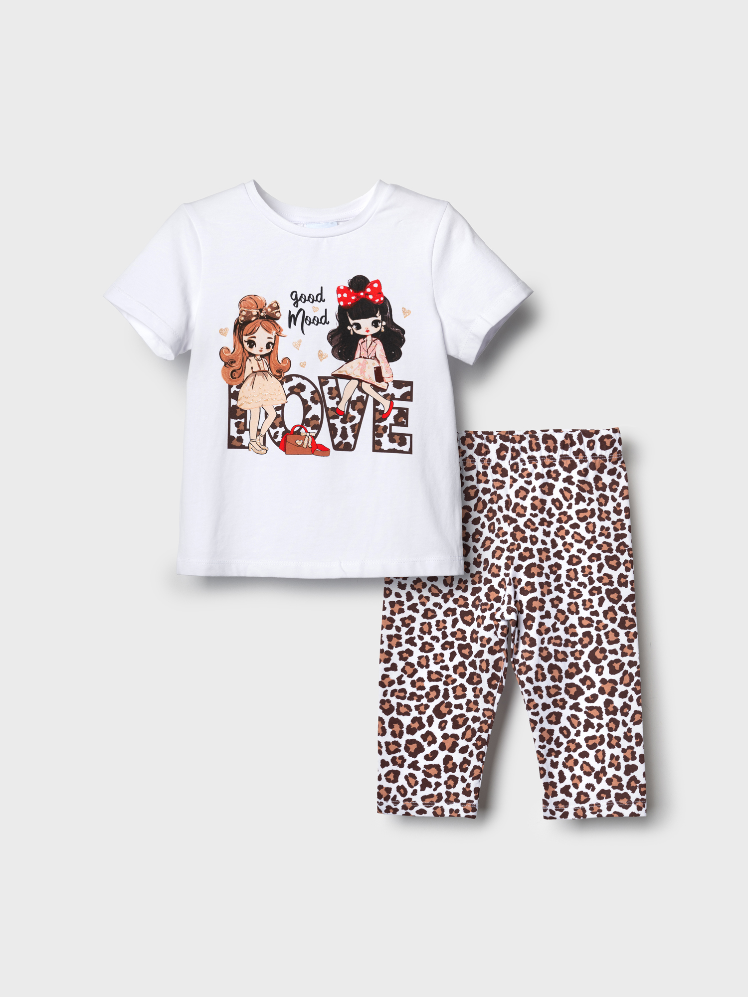 Футболка и леггинсы PlayToday 12622376 - фото 6