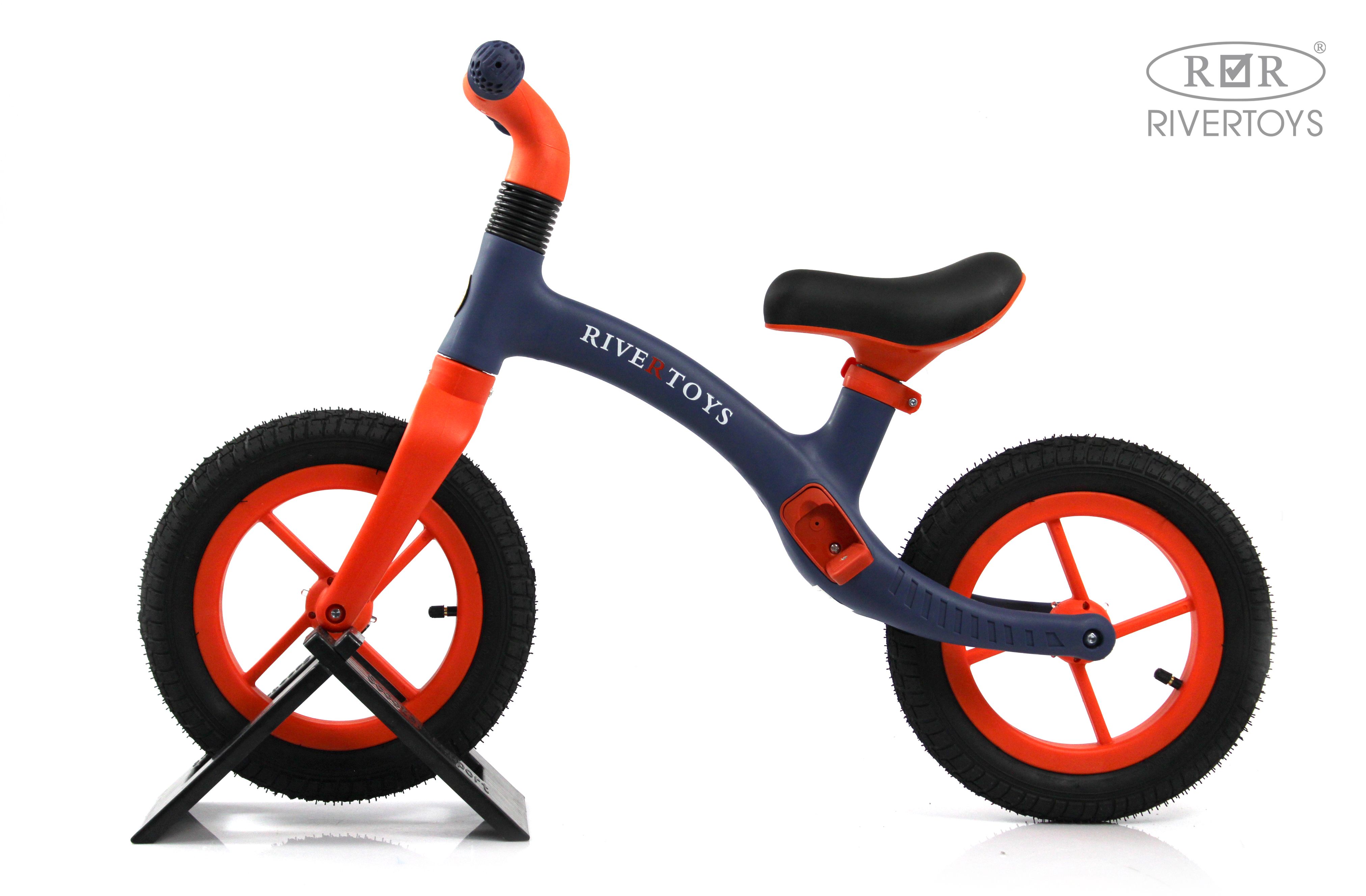 Двухколесный беговел RIVERTOYS 12 дюймов - фото 2