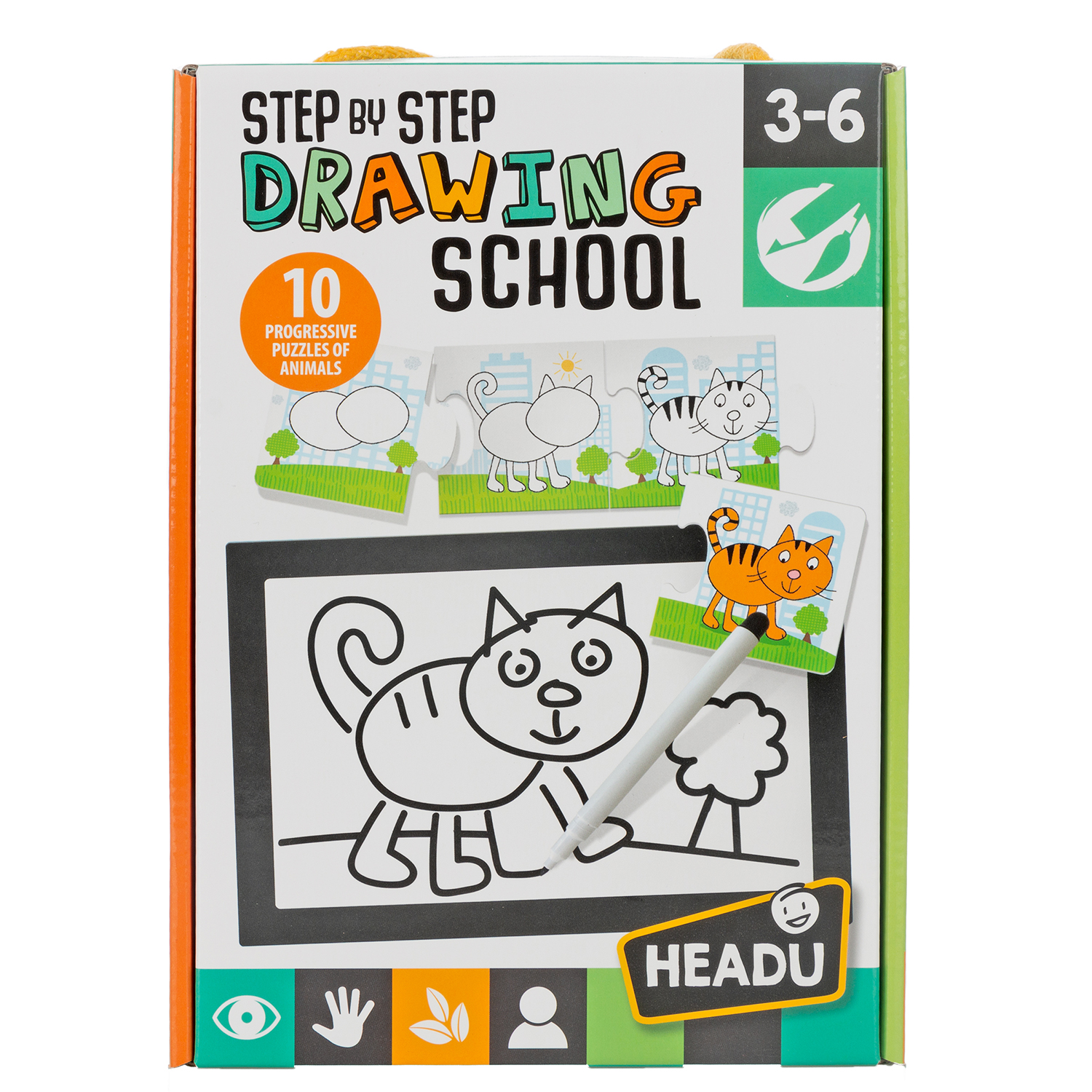 Настольная игра HEADU Школа рисования - фото 8