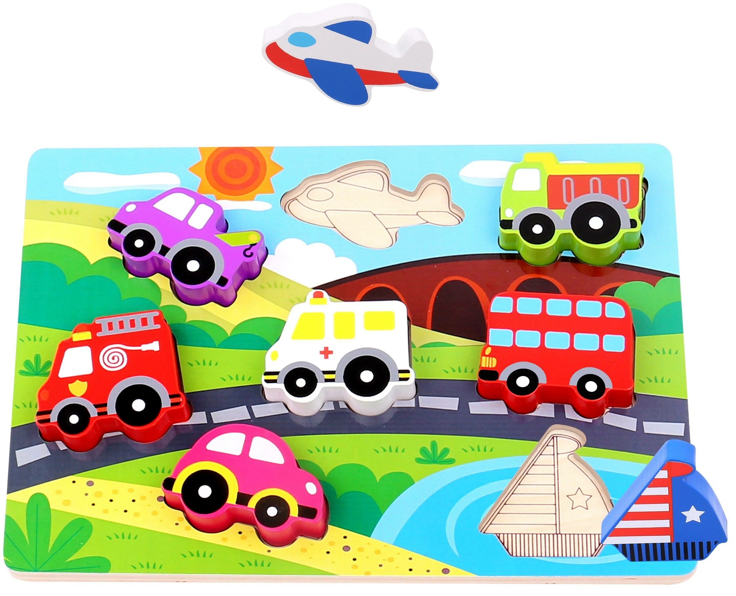 Пазл Tooky Toy 3D - фото 2